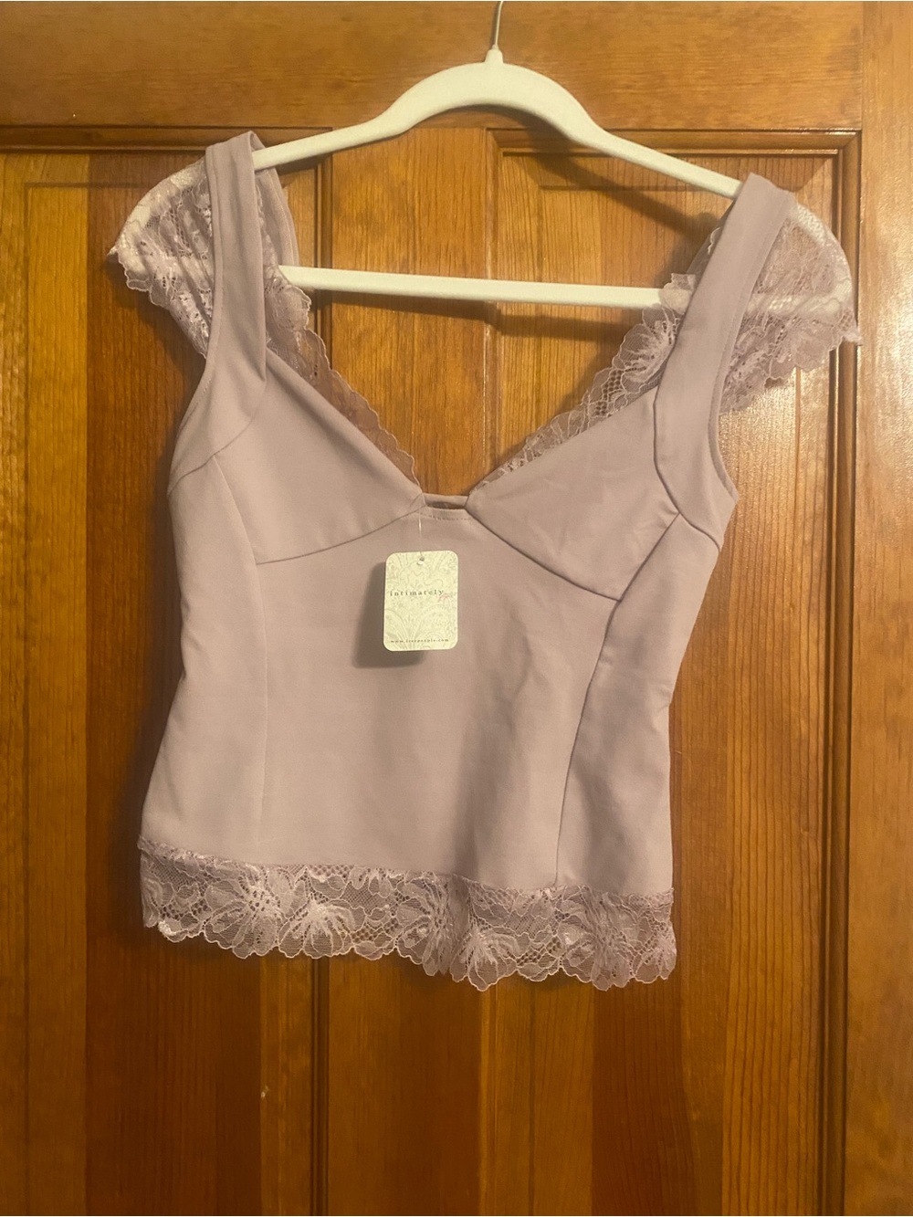 Free People Duo Lace Top